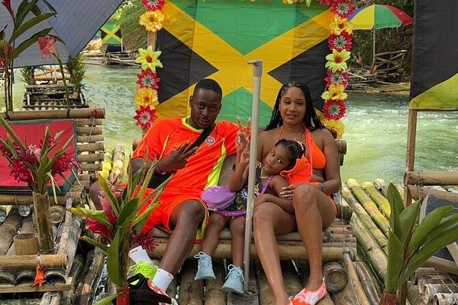 Lethe Bamboo Rafting with Limestone Foot Massage from Montego Bay - The Great River from a 30-foot raft