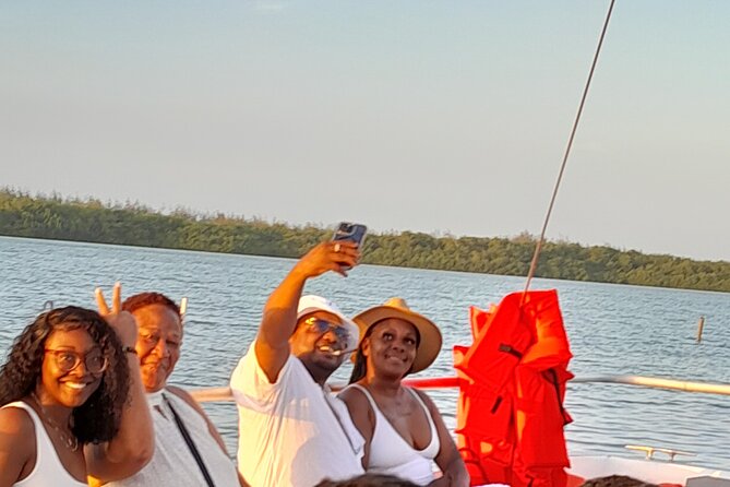 Luminous Lagoon Night Tour and Swim/Fire Dance from Montego Bay - The fire dance and the arrival area
