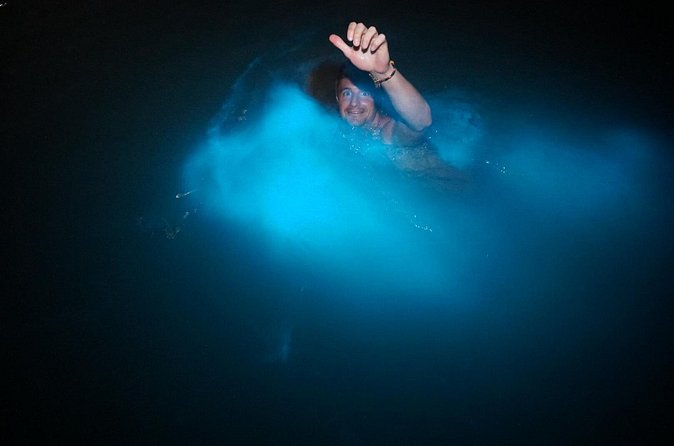 Luminous Lagoon Tour from Montego Bay ( Glistening Waters) - Swimming, splashing, and the limits of the glow