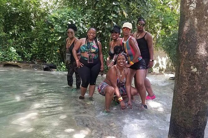 Martha Brae and Dunn’s River Falls Day Tour - The road from the river to Dunn’s River Falls