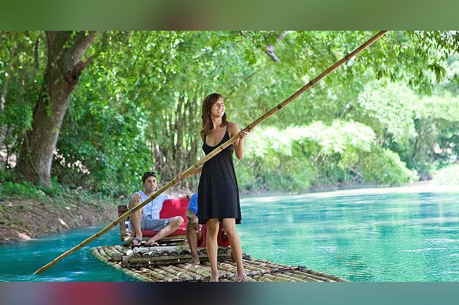Martha Brae Bamboo Rafting Tranquil Peace Of Mind - Arriving at Martha Brae River