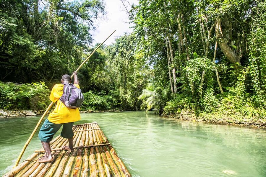 Martha Brae River Rafting Private trip - The 45-minute drive from Montego Bay