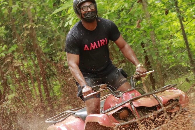 Montego Bay ATV Ride & Bamboo Rafting With Limestone Foot Massage - What the bamboo rafting portion is really like