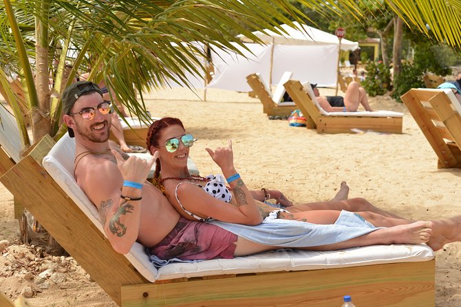 Montego Bay: Bamboo Beach Club VIP Access with Lunch & Cocktails - A four-course lunch with Jamaican flavors