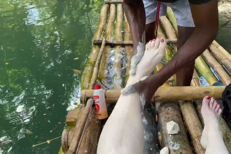 Montego Bay: Bamboo Raft Cruise on the Great River - A slow ride through Lethe’s green river country