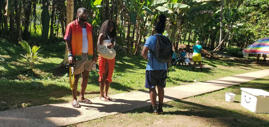 Montego Bay: Bamboo Raft Cruise on the Great River - Limestone foot scrubs and a little river-side pampering
