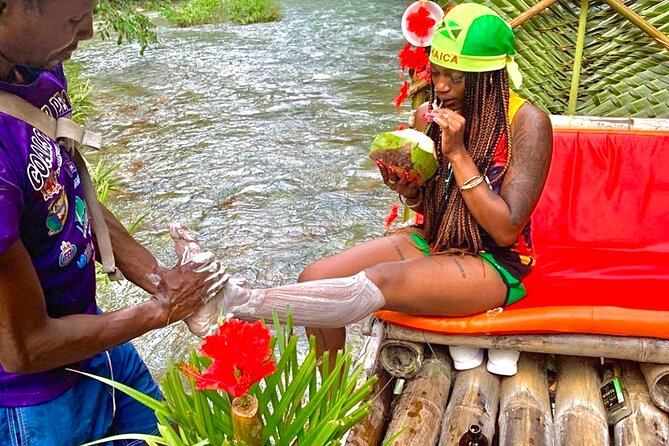 Montego Bay Bamboo Rafting Tour with Clear Kayak Photoshoot - What the private setup changes
