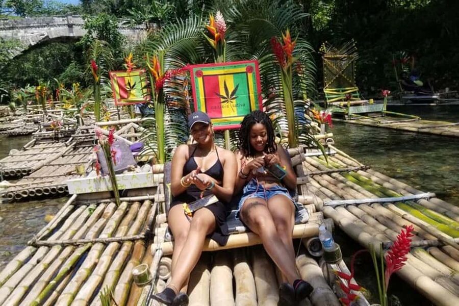 Montego Bay: Bamboo River Rafting and Limestone Foot Massage - The limestone foot massage, the tour’s unusual feature