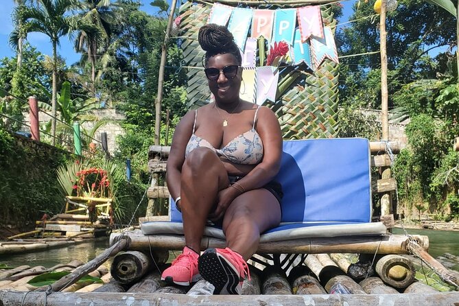 Montego Bay Bamboo River Rafting and Limestone Massage - From Montego Bay hotels to Lethe in St James