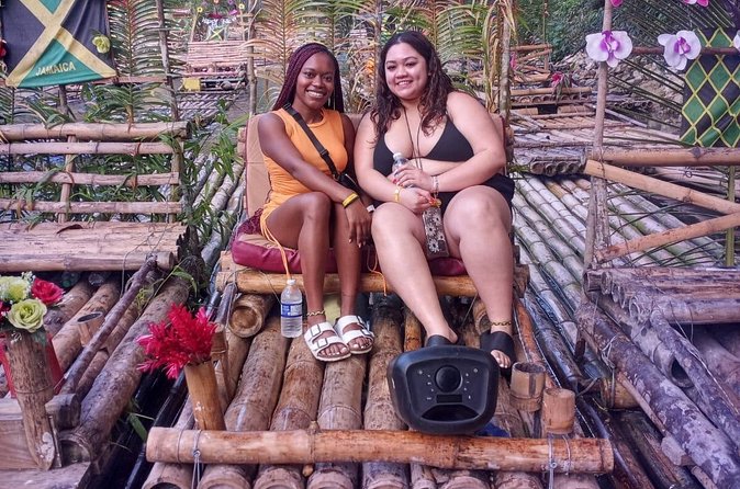 Montego Bay Bamboo River Rafting Limestone Foot Massage - Private pickup from Montego Bay resorts