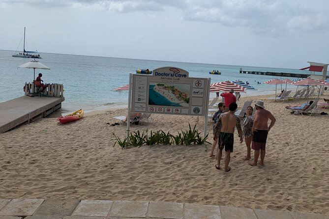 Montego Bay Beach Break and Highlight - Three hours at Doctors Cave Beach