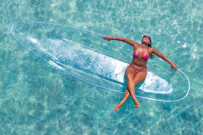 Montego Bay Clear Kayak Private Photography - The pose demonstration makes the short session work