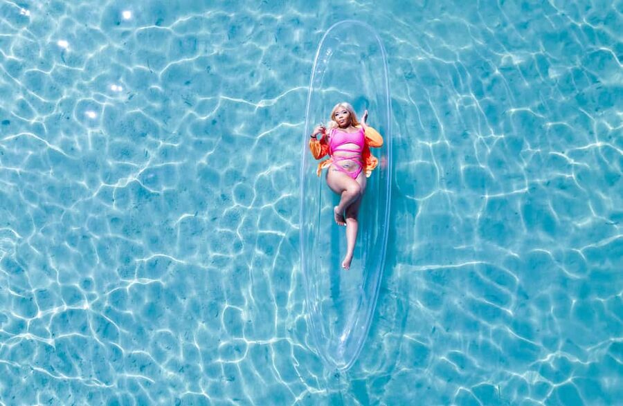 Montego Bay: Crystal Clear Kayak Drone singles Photo Shoot - Leaving your hotel for the water