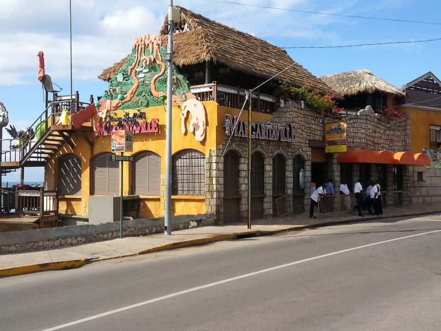 Montego Bay Excursion and Beach - A local market, with Jamaica in everyday view