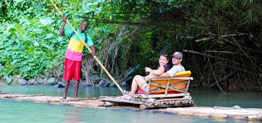 Montego Bay, Jamaica: Bamboo Rafting with Foot Massage - What you learn along the water