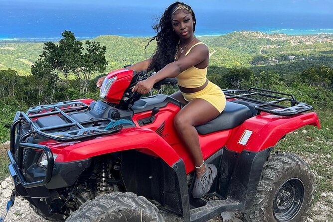 Montego Bay Jet Ski and ATV Combo - Sea speed and hillside trails in one Montego Bay outing