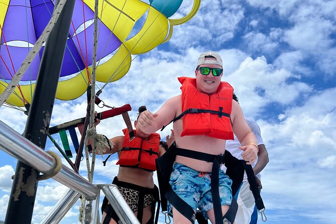 Montego Bay Jet Ski and Parasailing Combo or Single with Pickup - Parasailing above Montego Bay