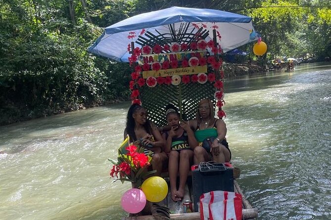 Montego Bay Jetski and Bamboo River Rafting Private Tour - Tropical Bliss Beach: one hour by the Caribbean