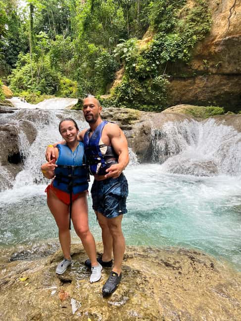 Montego Bay: Private Dunn's River Falls and Blue Hole Tour - A quick look at Ocho Rios and local food