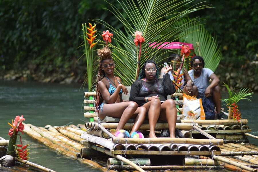 Montego Bay: River Rafting and Limestone Foot Massage - Stories, birds, plants, and local fruit
