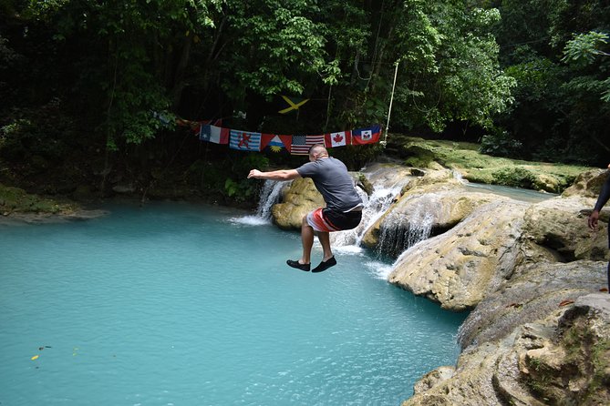 Montego Bay Shore Excursion: Blue Hole & Secret Falls Tour plus Shopping - Columbus Park adds a short historical pause