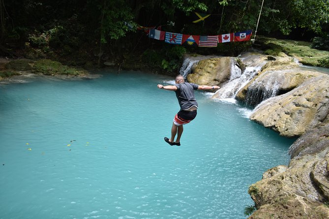 Montego Bay Shore Excursion: Blue Hole & Secret Falls Tour plus Shopping - Jerk lunch and Ocho Rios shopping complete the day