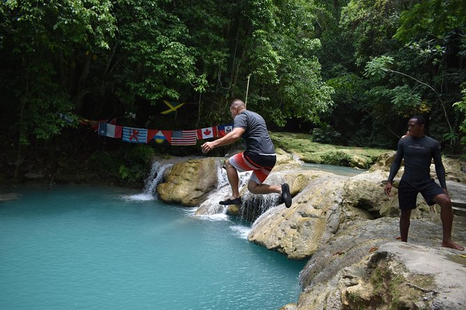 Montego Bay Shore Excursion: Blue Hole & Secret Falls Tour plus Shopping - The five-minute forest walk leads to Secret Falls