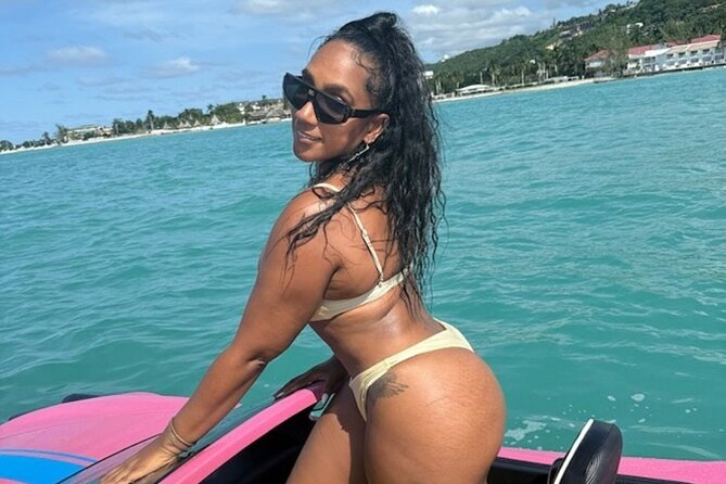 Montego Bay Water Car Adventure from Montego Bay Area - Getting ready for the water car ride
