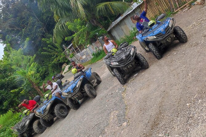 Montegobay ATV Riding - Getting ready for the one-hour ATV ride
