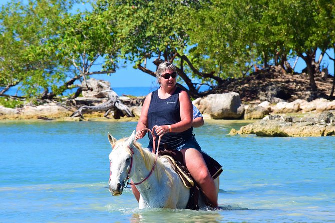 Negril 45-minute Guided Horseback Ride and Swim - Clothing, safety, and horse-riding limits