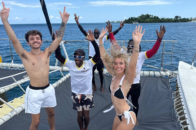 NEGRIL CATAMARAN CRUISE Sunset Ricks Cafe Adults only ALL HOTELS - What this Negril cruise is really like