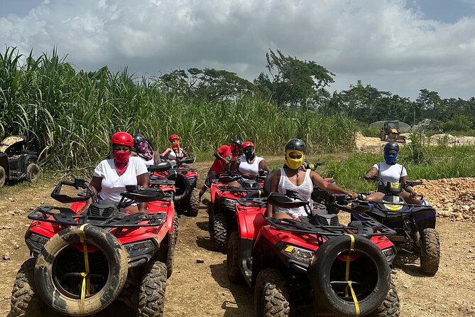 No driver’s license required Atv ride with transportation. - Leaving Montego Bay for the ATV trails