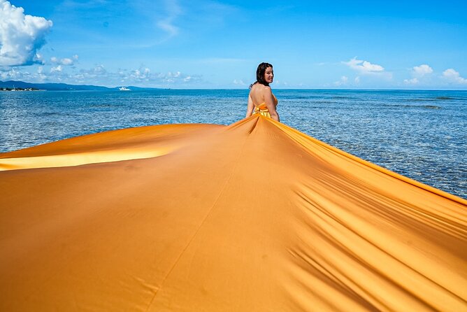 OceanShootJamaica Flying Dress, Montego Bay - Twenty minutes to get the pose right