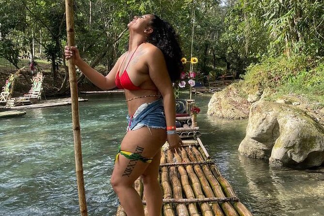 Ocho Rios ATV, Horseback Riding, Dunn's River and Bamboo Rafting - Bamboo rafting on the White River