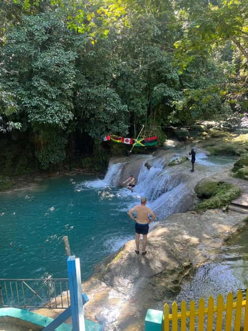 Ocho Rios: Blue Hole and Bamboo River Rafting - What the one-hour Island Gully Falls stop feels like