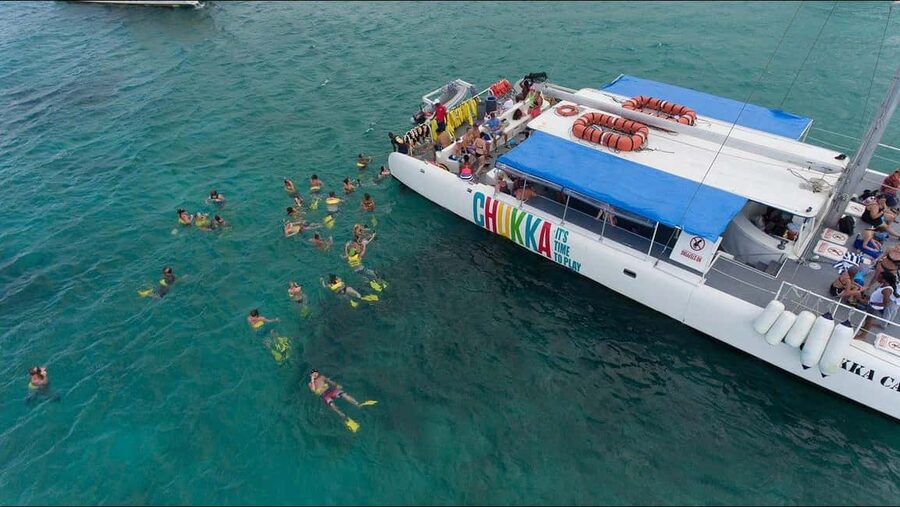 Ocho Rios: Catamaran Sail & Snorkel + Dunn's River Climb - Pickup from St. Ann and the road to Ocho Rios