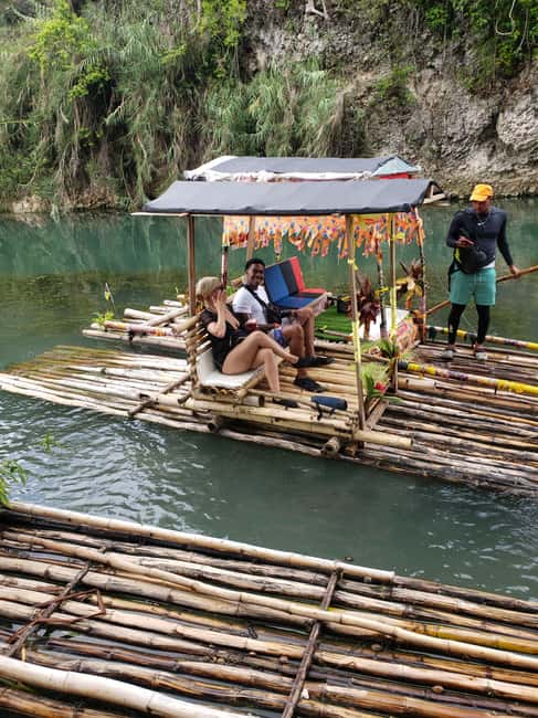 Ocho Rios Jamaica: River Bamboo Rafting Activity - A quiet ride on the Nuevo River