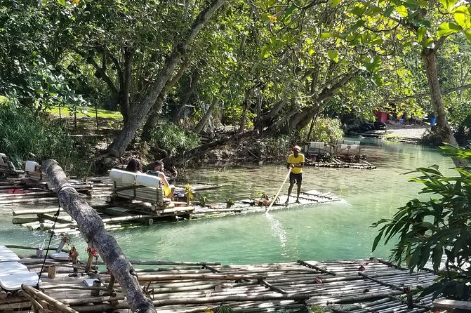 Ocho Rios Private Horse Riding, River Tubing and Rafting[Entry fee not included] - White River bamboo rafting and tubing