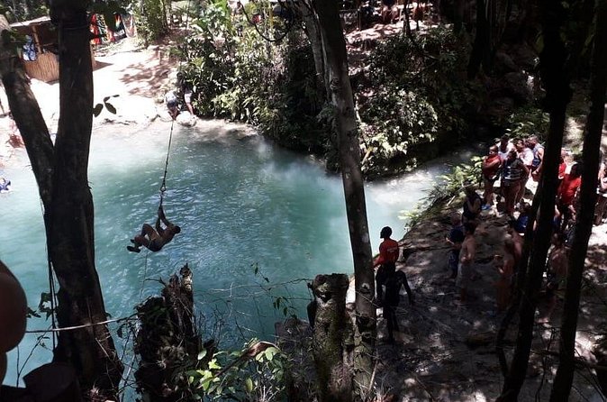 Ocho Rios River Tour: Blue Hole, Dunn's River and Tubing - Dunn’s River Falls is the day’s main physical test