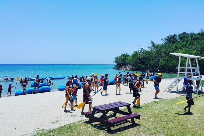 Omar's River Tubing from Montego Bay - Bengal Beach brings a second setting to the day