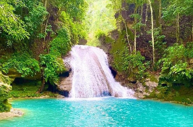 Original Blue Hole St. Ann Ocho Rios Jamaica Admission Fee Ticket - What the English-speaking guide adds