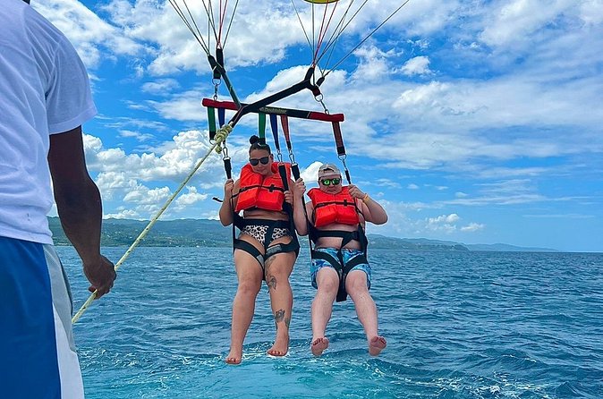 Parasailing Experience in Montego Bay - Reading the view from above Montego Bay