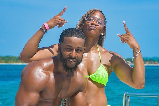 Party Catamaran Sunset Ricks Cafe Negril Open Bar and DJ - Who will enjoy this most