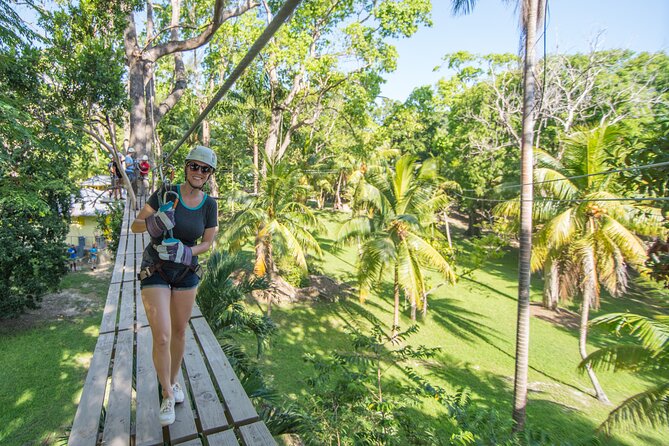 Party Catamaran with Dunns River Climb from Montego Bay - Climbing Dunn’s River Falls, one slippery step at a time