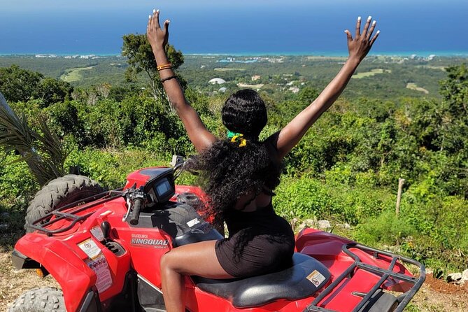 Private ATV Adventure Tour in Montego Bay - Fruit, birds, and a farm stop