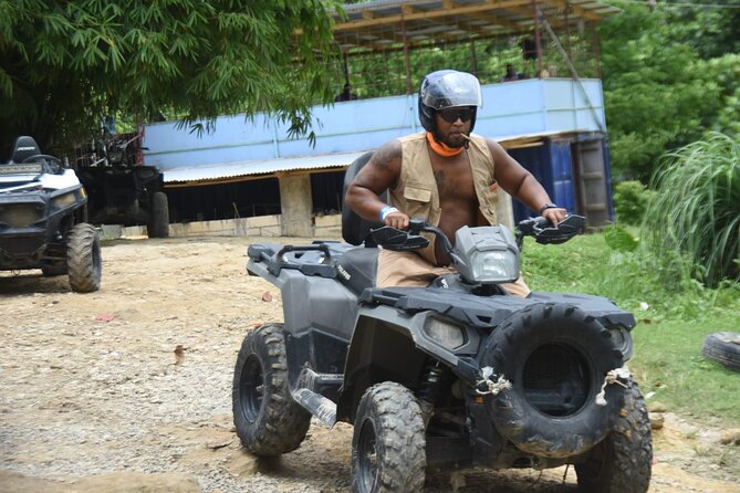 Private ATV and Blue Hole Adventure in Ocho Rios - Lunch Included - Getting Ready at Prospect Plantation