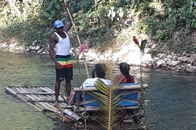 Private Bamboo Rafting along Great River with Pickup - From Montego Bay to Lethe St. James