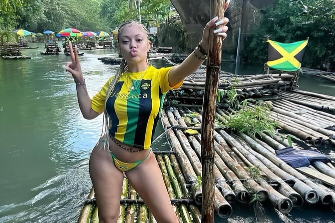 Private bamboo rafting and massage in Montego Bay - A Calm River Ride With a Jamaican Beat