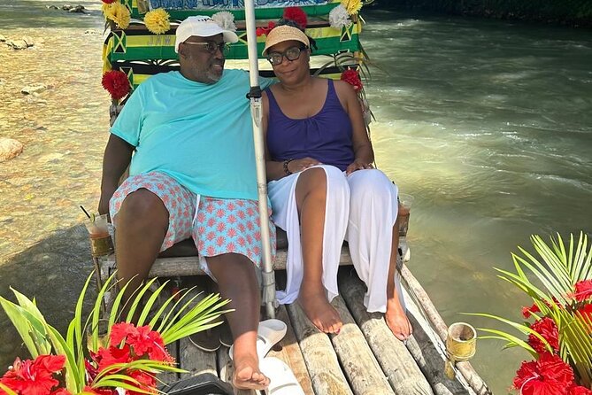 Private Bamboo Rafting in Montego Bay - The peaceful ride back upstream
