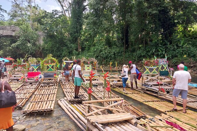 Private Bamboo River Raft with Limestone Massage in Montego Bay - The limestone foot massage is the unusual extra